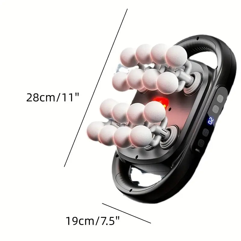 جهاز تدليك بـ 16 رأسًا