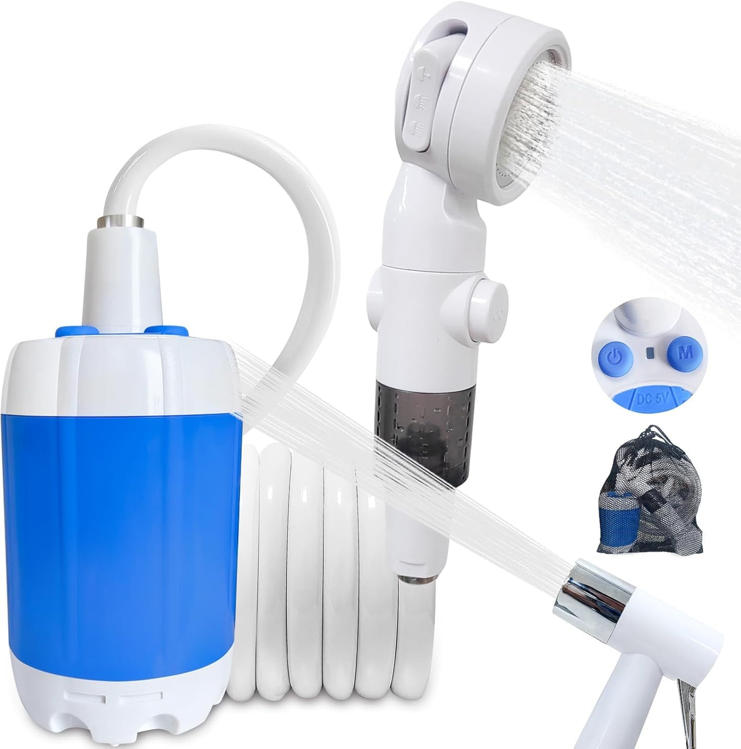 مضخة دش محمولة